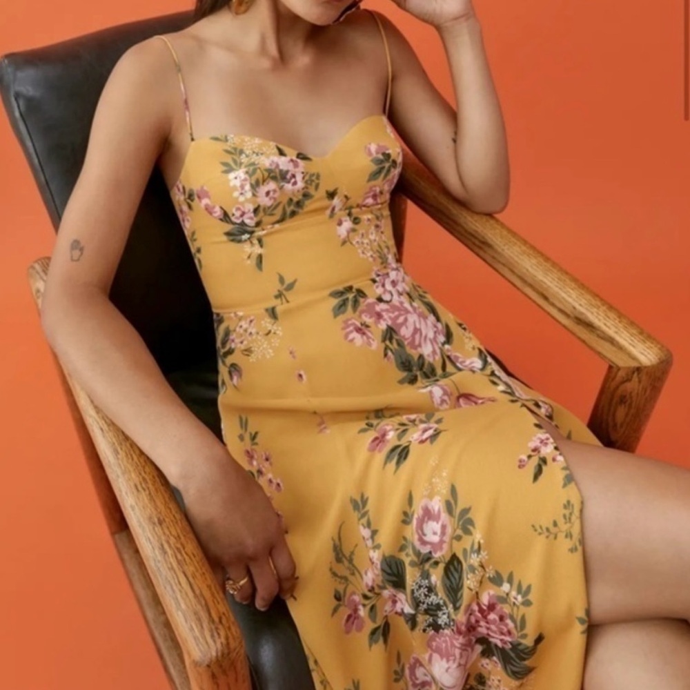 Reformation Juliette Dress in Angelica, Size 8